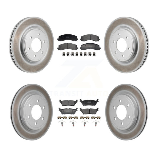 Disc Rotors and Semi-Metallic Brake Pads Kit-KGF-103157 - Kit.bestparts.ca