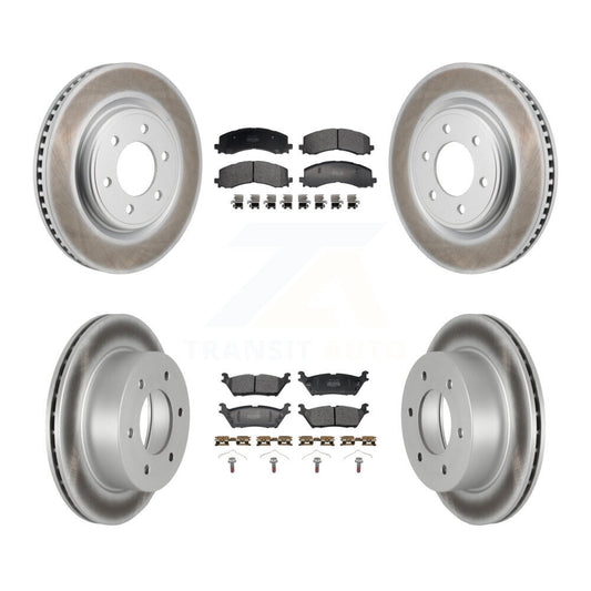 Disc Rotors and Semi-Metallic Brake Pads Kit-KGF-103158 - Kit.bestparts.ca