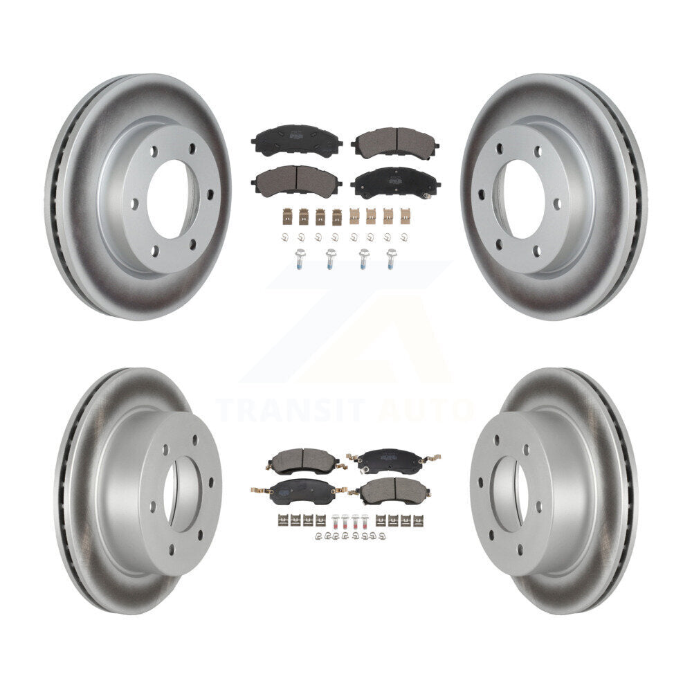 Disc Rotors and Semi-Metallic Brake Pads Kit-KGF-103159