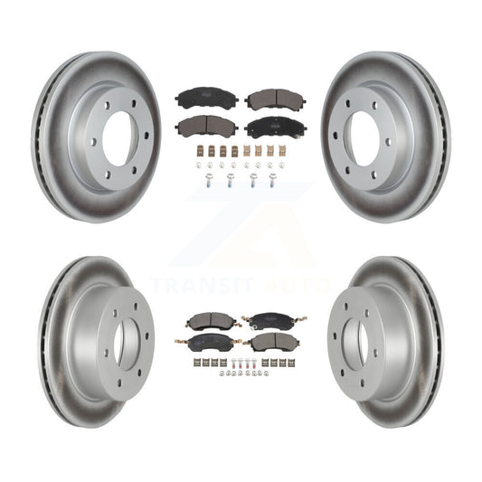 Disc Rotors and Semi-Metallic Brake Pads Kit-KGF-103159