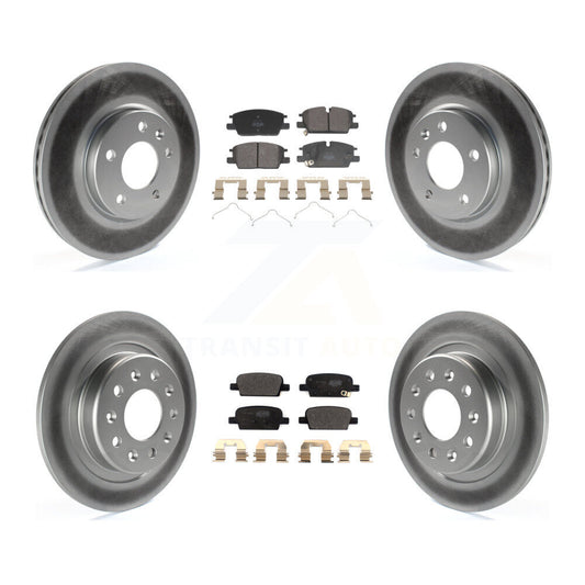 Disc Rotors and Semi-Metallic Brake Pads Kit-KGF-103163 - Kit.bestparts.ca