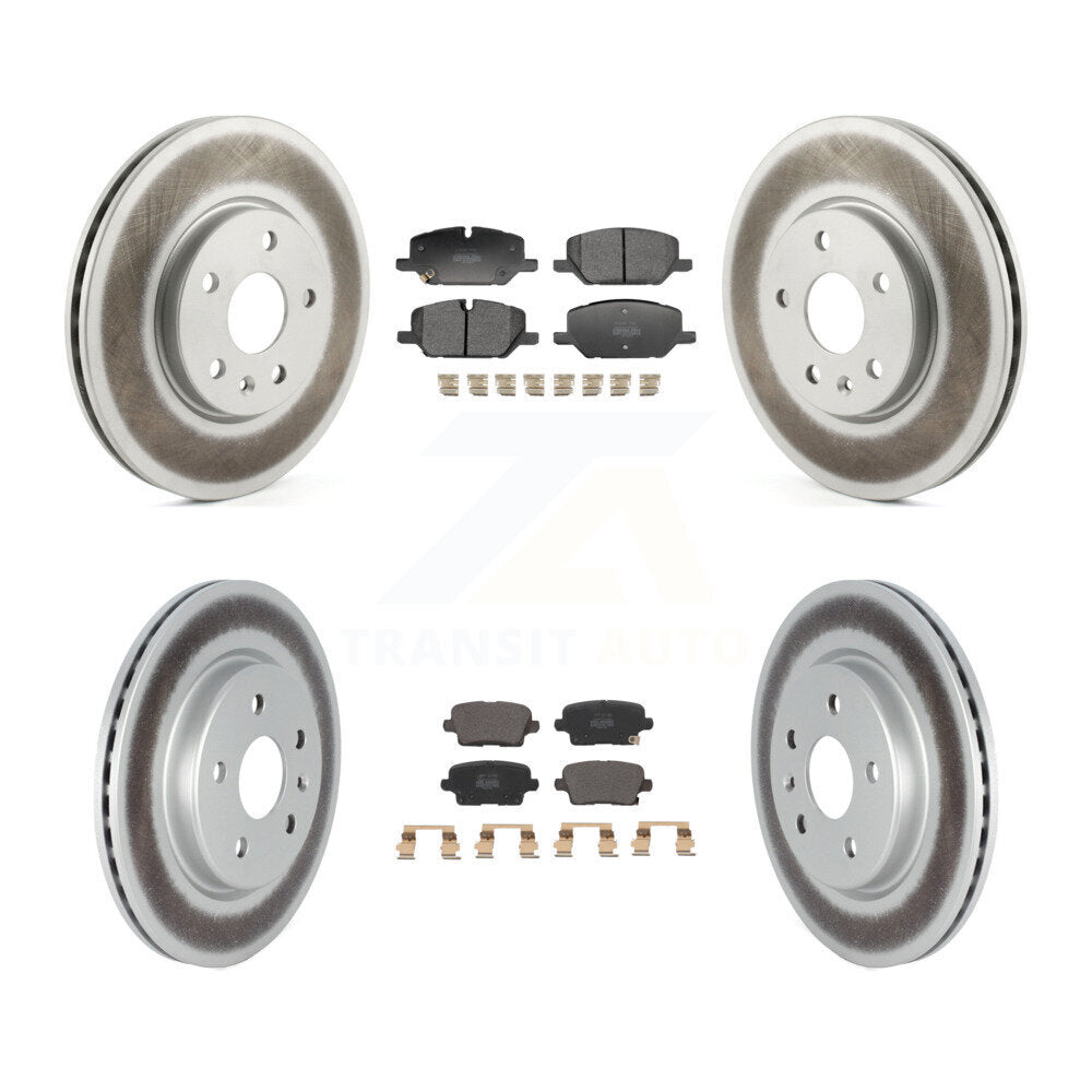 Disc Rotors and Semi-Metallic Brake Pads Kit-KGF-103164 - Kit.bestparts.ca
