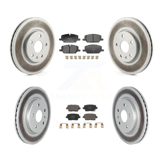 Disc Rotors and Semi-Metallic Brake Pads Kit-KGF-103164 - Kit.bestparts.ca