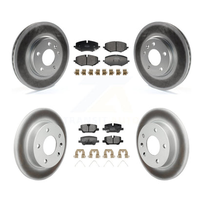 coated disc rotors and semi metallic brake pads-kgf-103165 - Kit.bestparts.ca