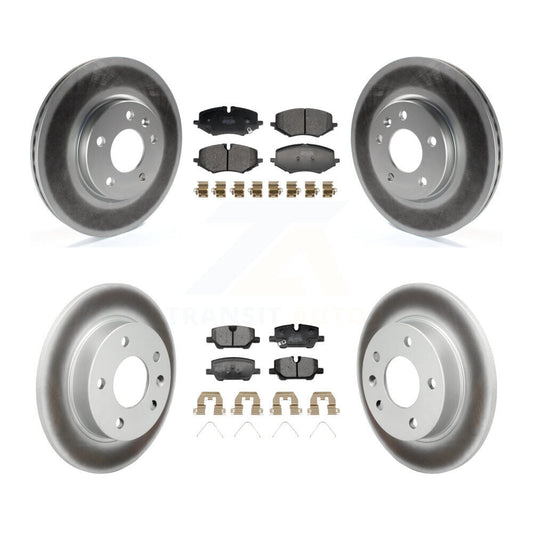 coated disc rotors and semi metallic brake pads-kgf-103165 - Kit.bestparts.ca
