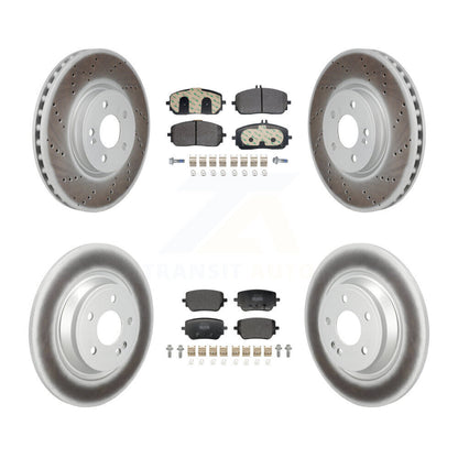 Disc Rotors and Semi-Metallic Brake Pads Kit-KGF-103168 - Kit.bestparts.ca