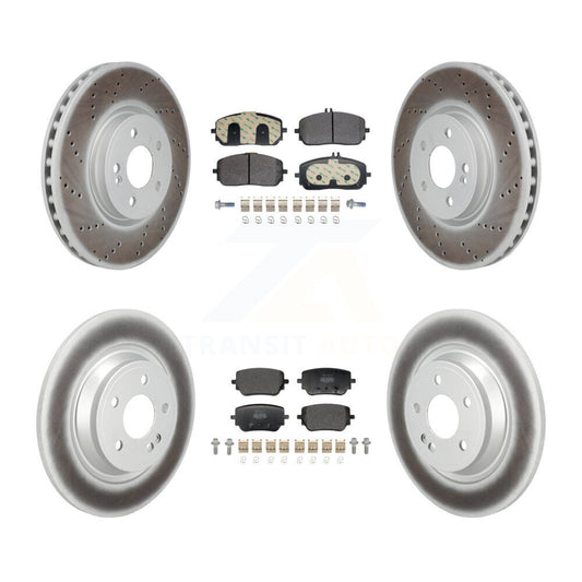 Disc Rotors and Semi-Metallic Brake Pads Kit-KGF-103168 - Kit.bestparts.ca