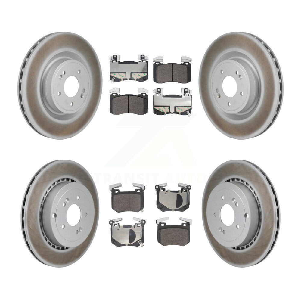 Disc Rotors and Semi-Metallic Brake Pads Kit-KGF-103173 - Kit.bestparts.ca