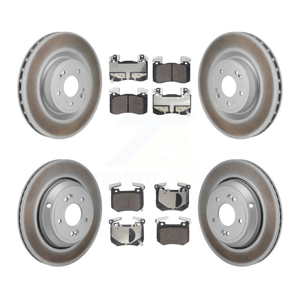 Disc Rotors and Semi-Metallic Brake Pads Kit-KGF-103174 - Kit.bestparts.ca