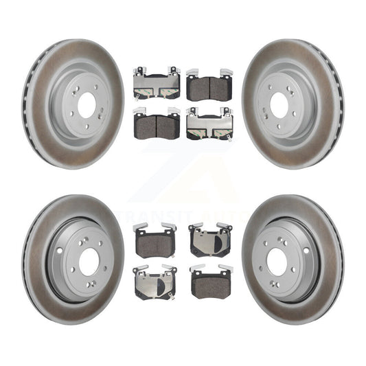 Disc Rotors and Semi-Metallic Brake Pads Kit-KGF-103174 - Kit.bestparts.ca