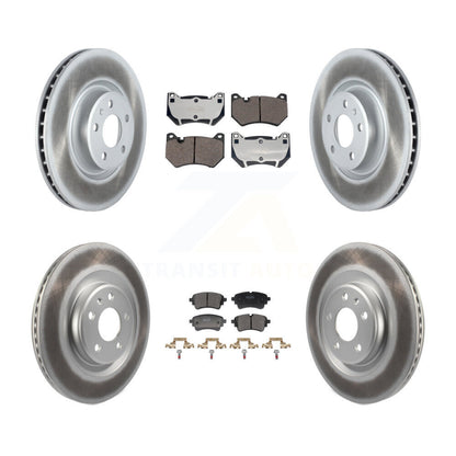 Disc Rotors and Semi-Metallic Brake Pads Kit-KGF-103175 - Kit.bestparts.ca