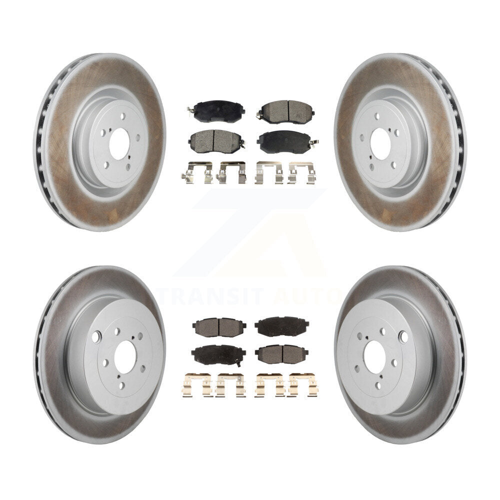 Disc Rotors and Semi-Metallic Brake Pads Kit-KGF-103182 - Kit.bestparts.ca
