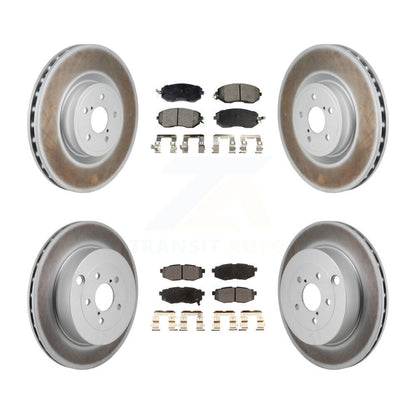 Disc Rotors and Semi-Metallic Brake Pads Kit-KGF-103182 - Kit.bestparts.ca