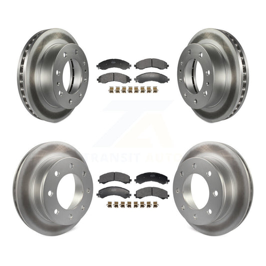 Disc Rotors and Semi-Metallic Brake Pads Kit-KGF-103186 - Kit.bestparts.ca