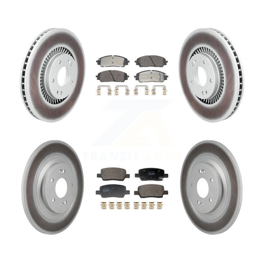 Disc Rotors and Semi-Metallic Brake Pads Kit-KGF-103188 - Kit.bestparts.ca
