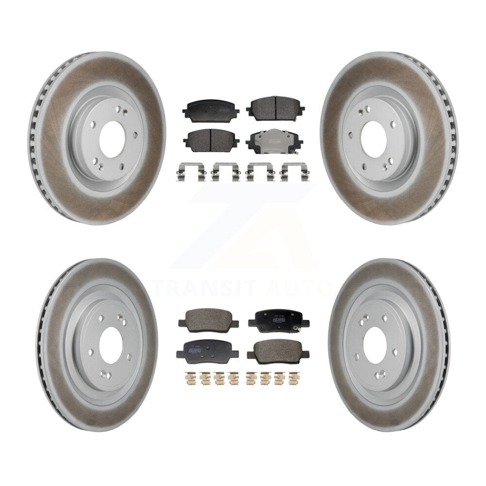 Disc Rotors and Semi-Metallic Brake Pads Kit-KGF-103189 - Kit.bestparts.ca