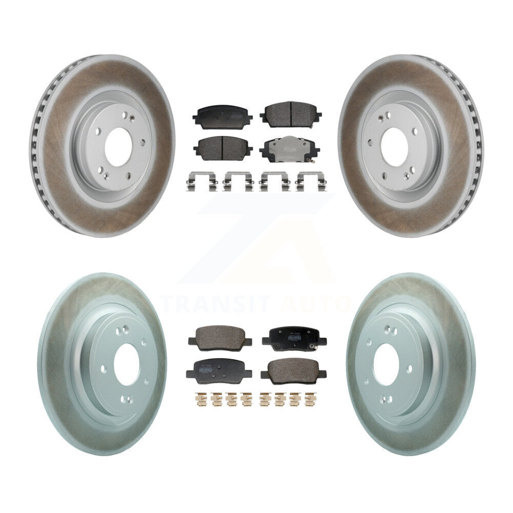 Disc Rotors and Semi-Metallic Brake Pads Kit-KGF-103190 - Kit.bestparts.ca