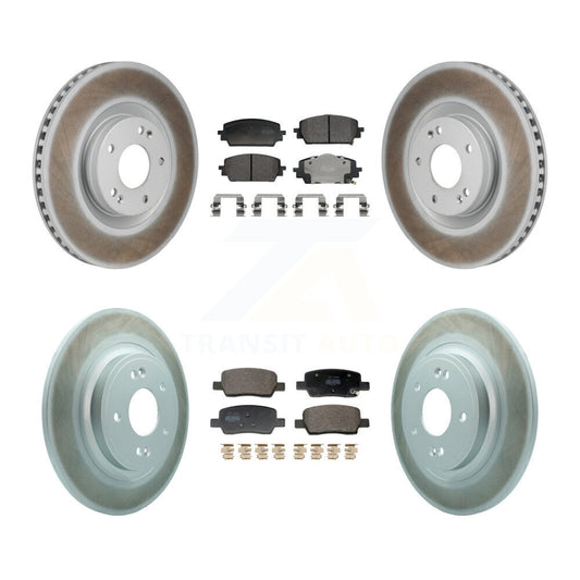 Disc Rotors and Semi-Metallic Brake Pads Kit-KGF-103190 - Kit.bestparts.ca