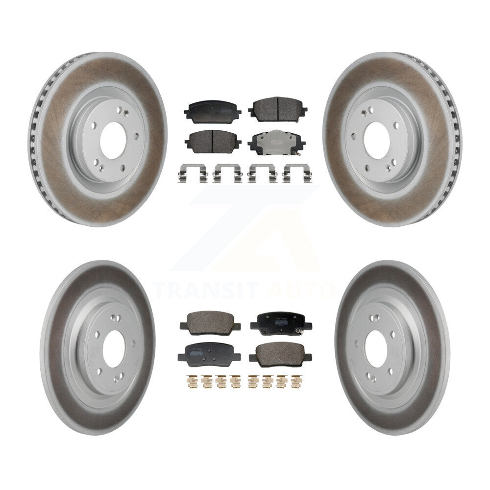 Disc Rotors and Semi-Metallic Brake Pads Kit-KGF-103191 - Kit.bestparts.ca