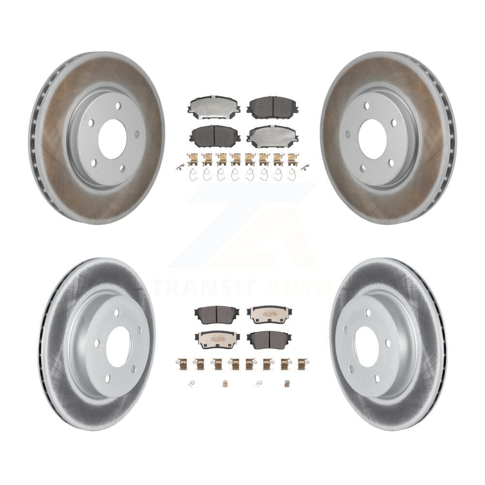 Disc Rotors and Semi-Metallic Brake Pads Kit-KGF-103192 - Kit.bestparts.ca