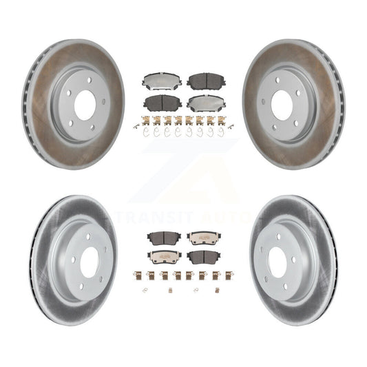 Disc Rotors and Semi-Metallic Brake Pads Kit-KGF-103192 - Kit.bestparts.ca