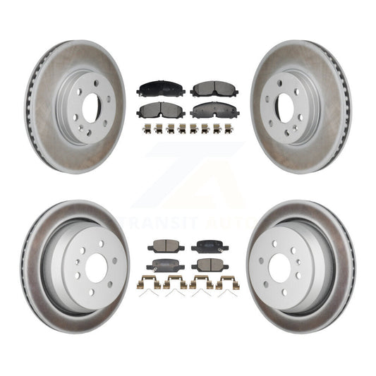 Disc Rotors and Semi-Metallic Brake Pads Kit-KGF-103193 - Kit.bestparts.ca