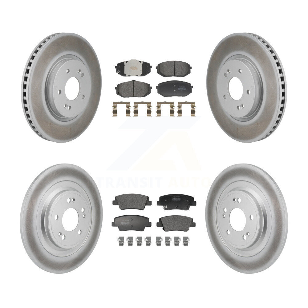 disc rotors and semi metallic brake pads-kgf-103196 - Kit.bestparts.ca