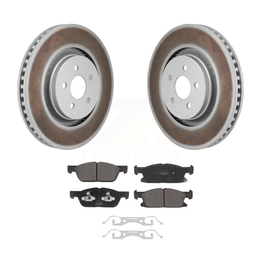 Disc Rotors and Semi-Metallic Brake Pads Kit-KGF-103199 - Kit.bestparts.ca