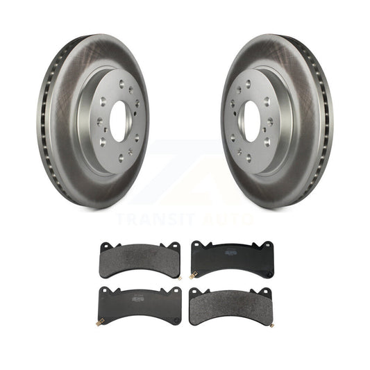 Coated Disc Rotors and Semi-Metallic Brake Pads Kit-KGF-103224 - Kit.bestparts.ca