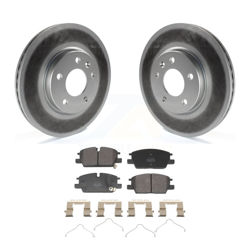 Coated Disc Rotors and Semi-Metallic Brake Pads Kit-KGF-103239 - Kit.bestparts.ca
