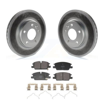 Coated Disc Rotors and Semi-Metallic Brake Pads Kit-KGF-103239 - Kit.bestparts.ca