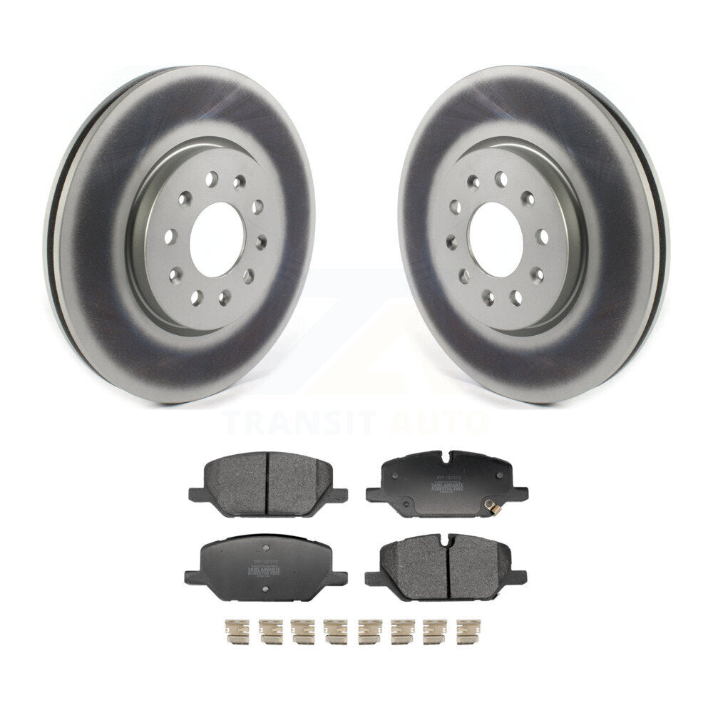 Coated Disc Rotors and Semi-Metallic Brake Pads Kit-KGF-103240 - Kit.bestparts.ca Kit.bestparts.ca