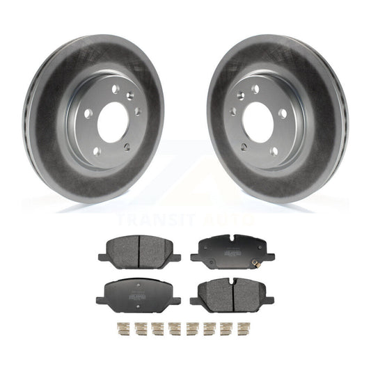 Coated Disc Rotors and Semi-Metallic Brake Pads Kit-KGF-103241 - Kit.bestparts.ca