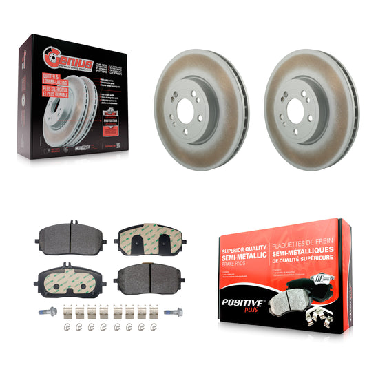 Disc Rotors and Semi-Metallic Brake Pads Kit-KGF-103249
