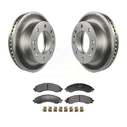 Coated Disc Rotors and Semi-Metallic Brake Pads Kit-KGF-103257 - Kit.bestparts.ca