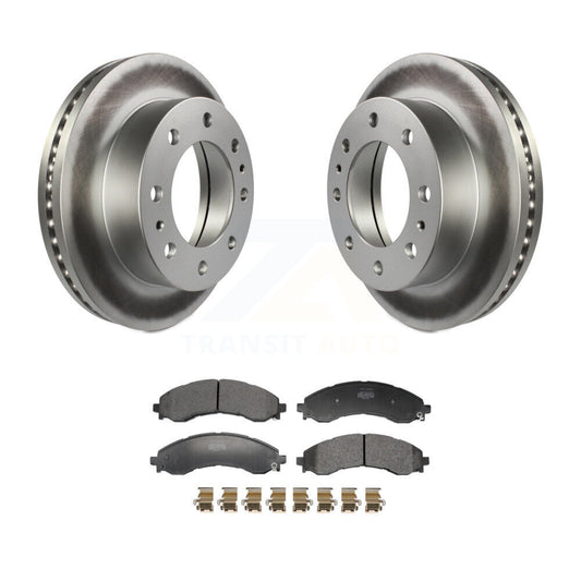 Coated Disc Rotors and Semi-Metallic Brake Pads Kit-KGF-103257 - Kit.bestparts.ca