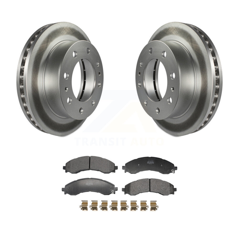 Coated Disc Rotors and Semi-Metallic Brake Pads Kit-KGF-103258 - Kit.bestparts.ca