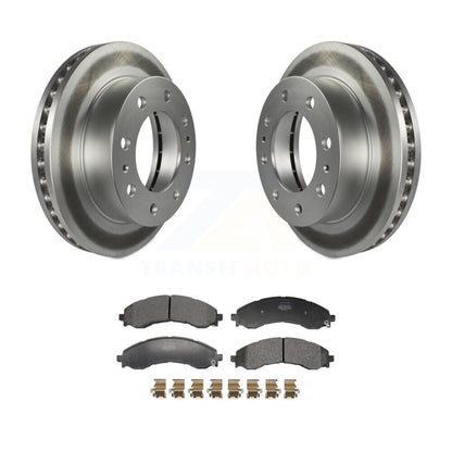 Coated Disc Rotors and Semi-Metallic Brake Pads Kit-KGF-103258 - Kit.bestparts.ca
