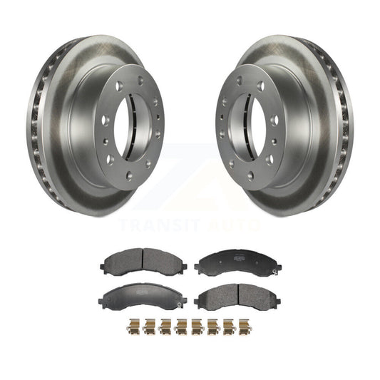 Coated Disc Rotors and Semi-Metallic Brake Pads Kit-KGF-103258 - Kit.bestparts.ca