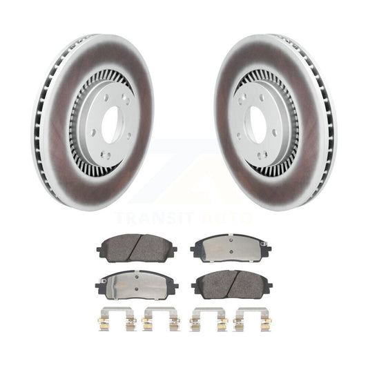 Disc Rotors and Semi-Metallic Brake Pads Kit-KGF-103261 - Kit.bestparts.ca