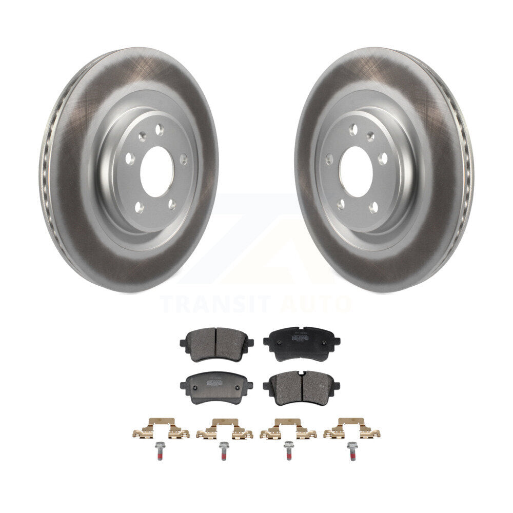 Coated Disc Rotors and Semi-Metallic Brake Pads Kit-KGF-103266 - Kit.bestparts.ca