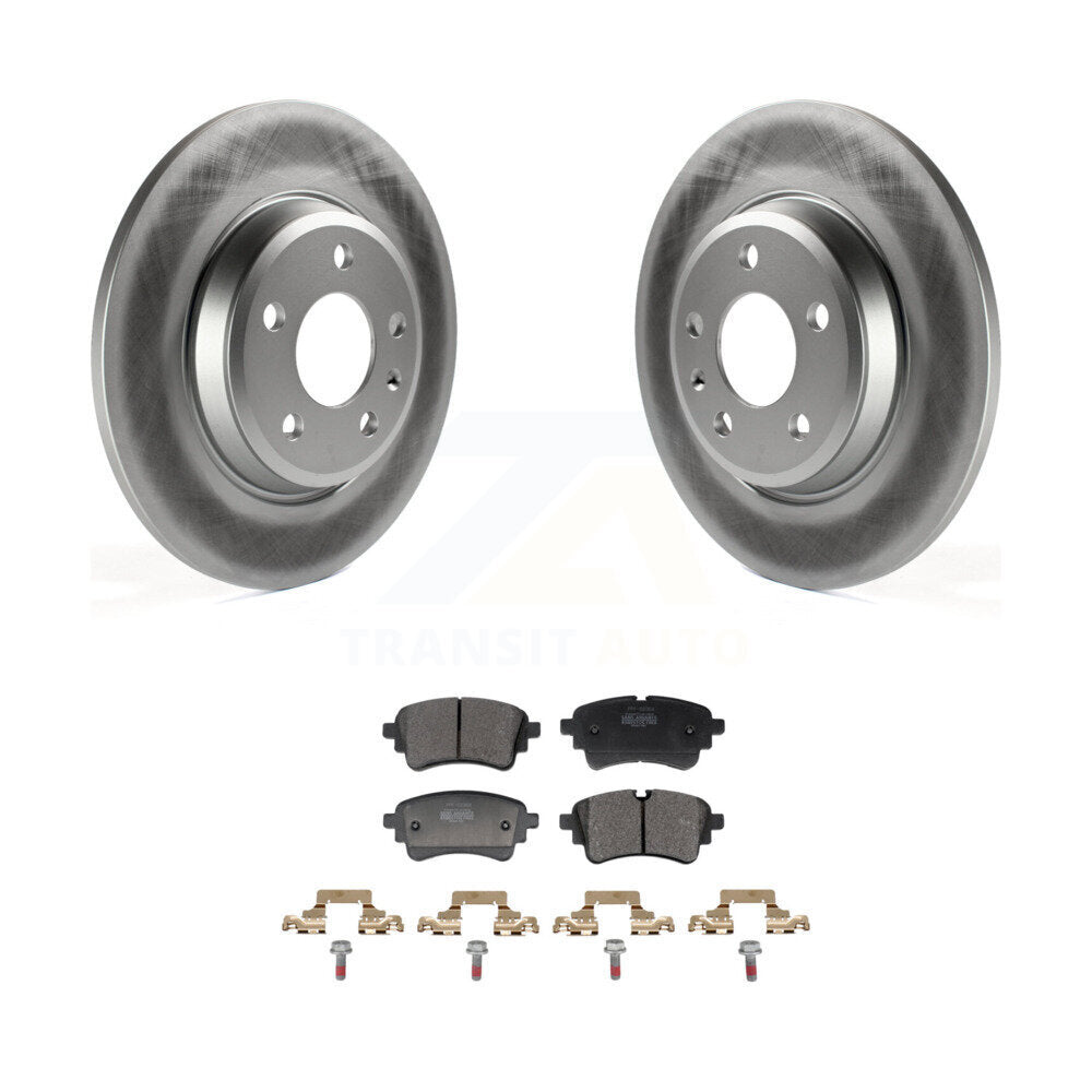 Coated Disc Rotors and Semi-Metallic Brake Pads Kit-KGF-103267 - Kit.bestparts.ca