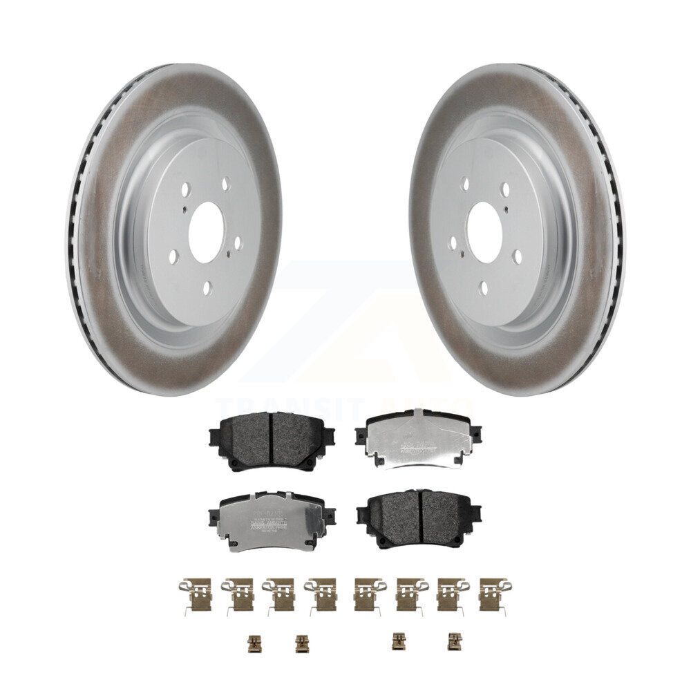 Disc Rotors and Semi-Metallic Brake Pads Kit-KGF-103280 - Kit.bestparts.ca