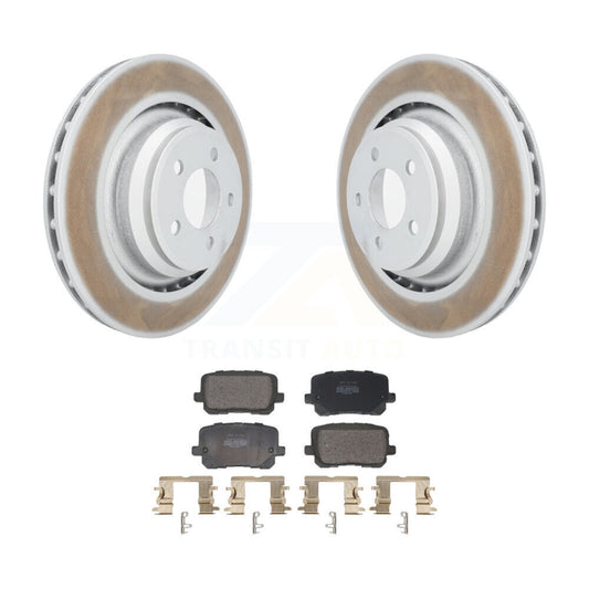 Coated Disc Rotors and Semi-Metallic Brake Pads Kit-KGF-103283 - Kit.bestparts.ca