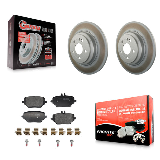 Disc Rotors and Semi-Metallic Brake Pads Kit-KGF-103304