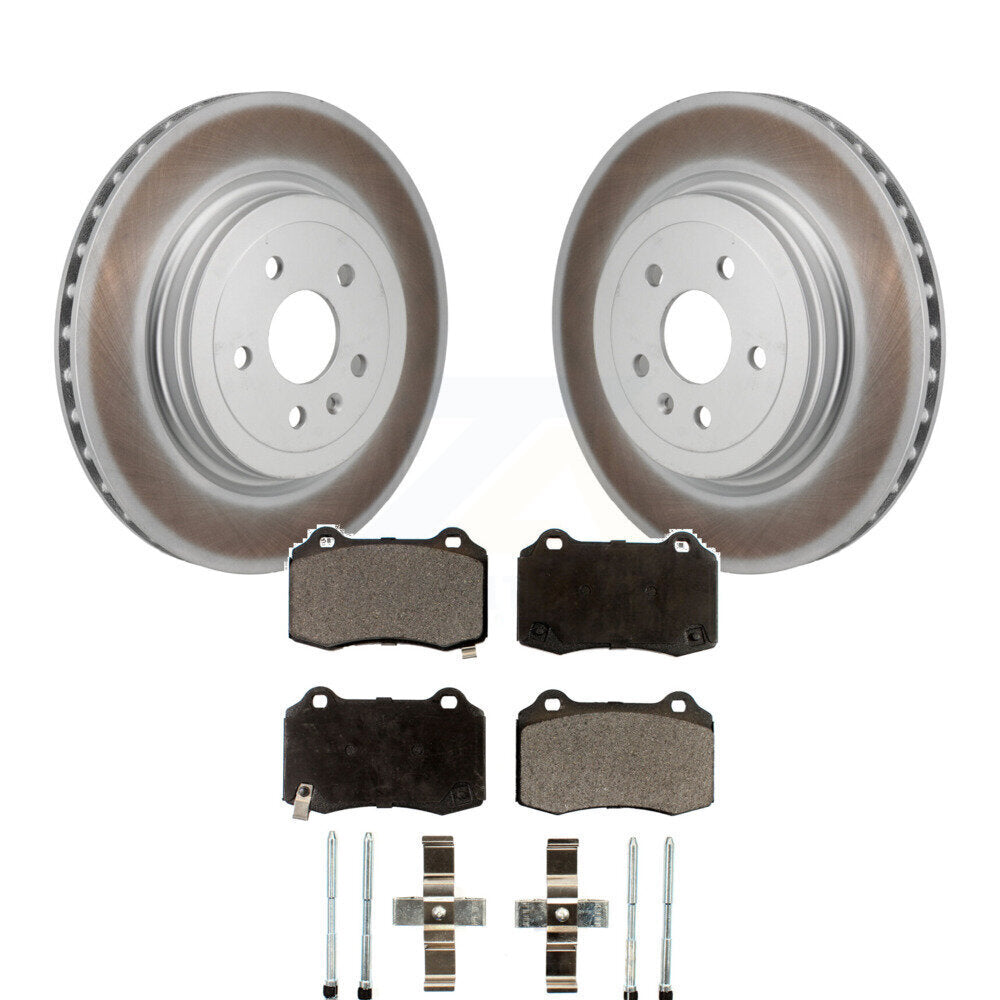 Disc Rotors and Semi-Metallic Brake Pads Kit-KGF-103312 - Kit.bestparts.ca