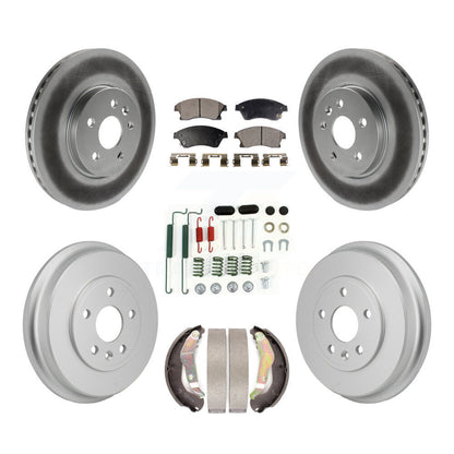 Coated Disc Rotors and Semi-Metallic Brake Pads Kit-KGF-103333 - Kit.bestparts.ca