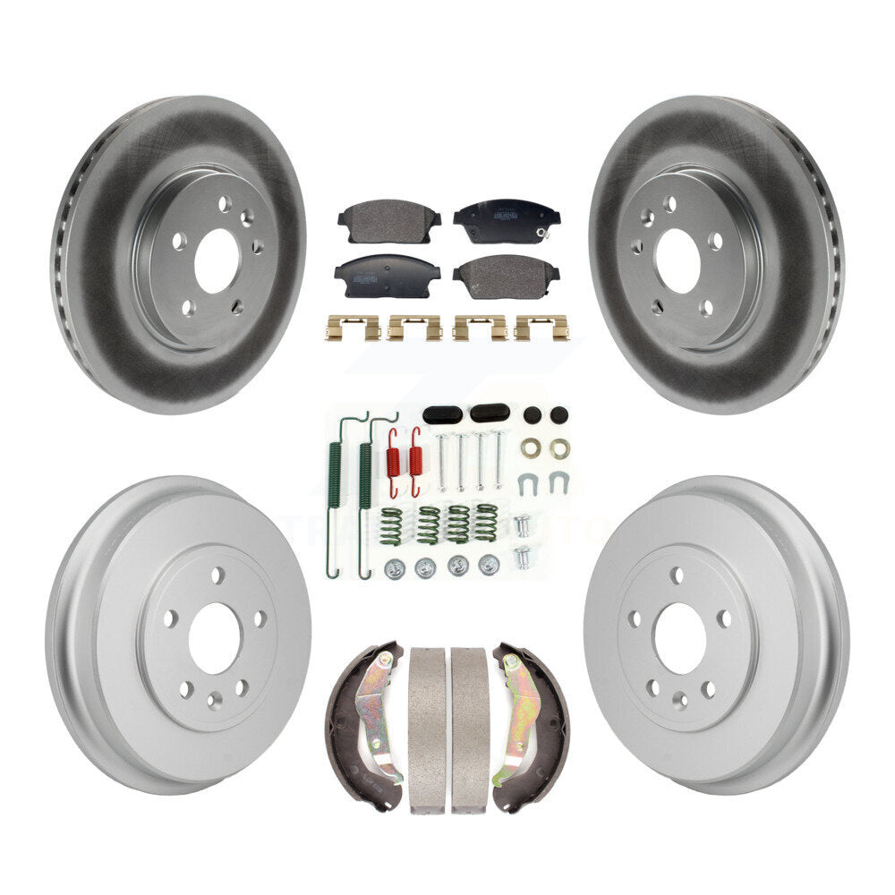Coated Disc Rotors and Semi-Metallic Brake Pads Kit-KGF-103334 - Kit.bestparts.ca Kit.bestparts.ca