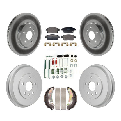 Coated Disc Rotors and Semi-Metallic Brake Pads Kit-KGF-103334 - Kit.bestparts.ca