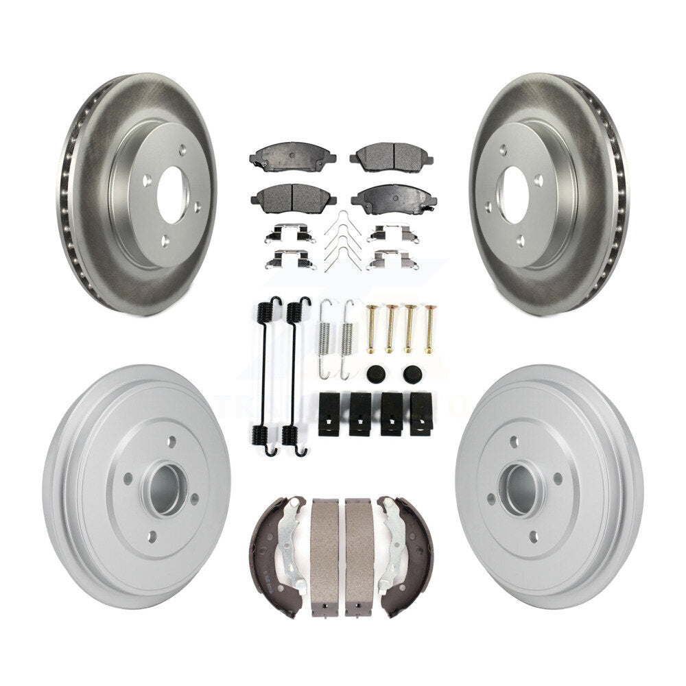 coated disc rotors and semi metallic brake pads-kgf-103336 - Kit.bestparts.ca